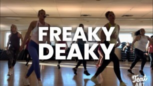 'FREAKY DEAKY - Tyga & Doja Cat // Erin & Lauren // Cardio Dance & Zumba Fitness Workout'