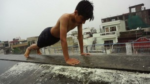 'Dil Ye Ziddi Hai | Workout in Rain | Fitness freaky | Calisthenics Lover | Gymnastic | Kids Fitness'