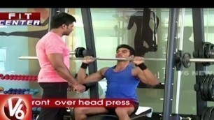 'Fit Center | Trainer Venkat Fitness Tips | Shoulder Muscles Workout Special | V6 News'