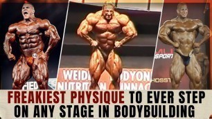 'The freakiest bodybuilding physique ever + Who was the most freaky guy at Mr. Olympia 2022'