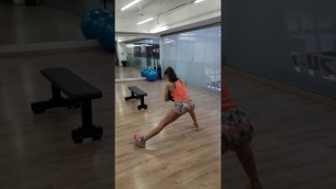 'Natali Kotadze - NK Fitness - Side Squats Workout'