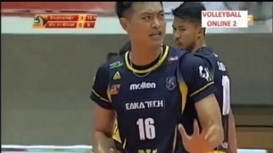'Highlight Luiz Felippe Perotto Diamond food Phitsanulok vs NK Fitness  Volleyball Thailand League'