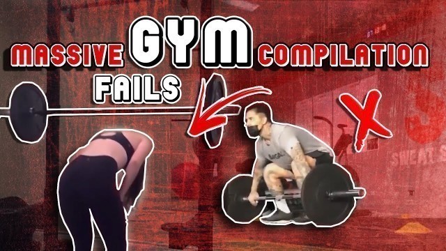 'MASSIVE GYM FAILS Compilation 