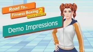'Fitness Boxing 2 Demo - First Impressions from a Personal Trainer (Giveaway Closed)'