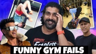 'REACTING to Scary GYM FAILS video | Epic Gym Fails | Review Video'