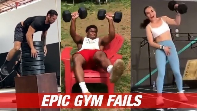 'EXTREME WORKOUT - EPIC GYM FAILS | CROSSFIT & WEIGHTLIFTING COMPILATION'