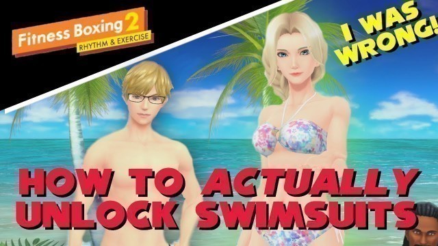'How To Actually Unlock Swimsuits In Fitness Boxing 2: Rhythm & Exercise - Nintendo Switch #shorts'