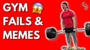 'Top Gym Fail/Meme Videos | PART 1 | Gym & Workout Fails / Meme Compilation - The Muscle Minds'