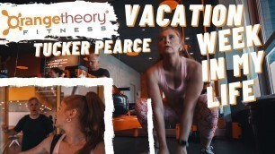 'Orangetheory Fitness Class in Minnesota with TUCKER PEARCE | Honest week in my life on vacation VLOG'