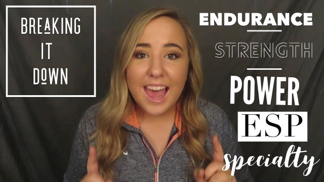 'ENDURANCE, STRENGTH, POWER | BREAKING IT DOWN | ORANGETHEORY FITNESS'