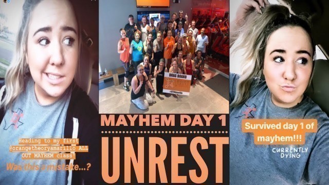 'ALL OUT MAYHEM DAY 1: UNREST | ORANGETHEORY FITNESS'