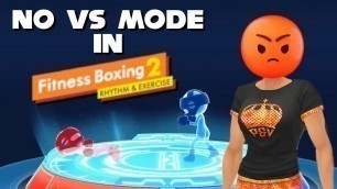 'Why Was Competitive VS Mode Removed From Fitness Boxing 2: Rhythm & Exercise?'