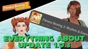 'Fitness Boxing 2 Update v1.0.3 - Bug Fixes, Importing Save Data From Fitness Boxing 1 And More!'