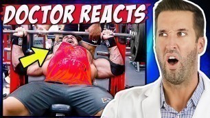 'ER Doctor REACTS to Most PAINFUL Gym Fails Ever'