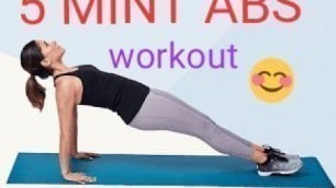 'The 5-Minute Abs Workout Without Planks or Crunches(Women)'