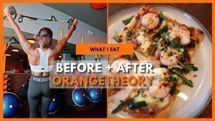 'What I eat before & after Orangetheory Workout | OTF Coach'