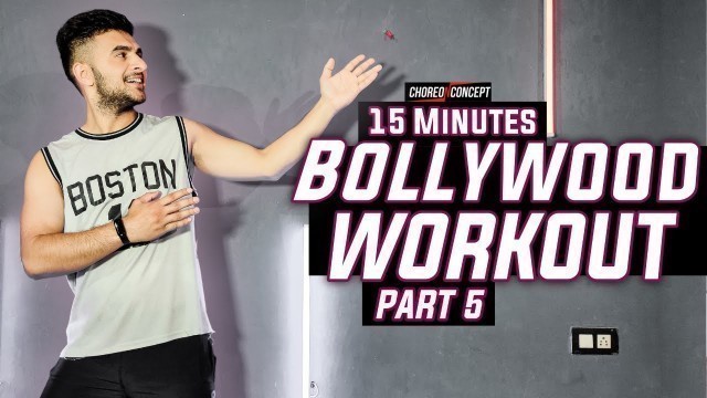 '15 Minutes Bollywood Workout | Zumba Dance Workout For Beginners step by step | Choreo N Concept'