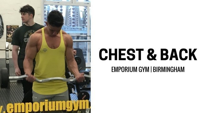 'Ryan Gray - Fitness - Emporium Gym, Chest & Back & Functional Training'