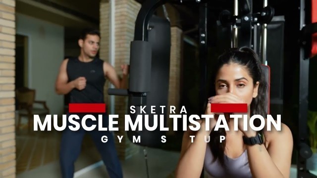 'Sketra Muscle Multistation Gym | sketra.com | #sketra | Multistation Gym | #commercial #gym'