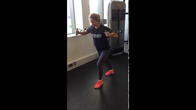 'Evolve Fitness 365 - Standing Cable Chest Press'
