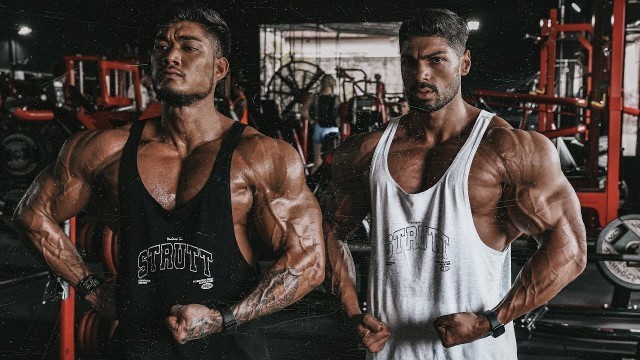 'Andrei Deiu & Nicolas Long Lee | Gym motivation | Fitness commercial | Cinematic Workout'