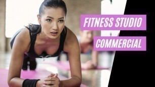 'Fitness Gym & Studio Commercial Ads | Fitness Center Advertisement'