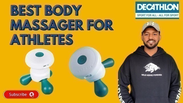 'Best massage tool for athletes | Decathlon | Fitness Engineering  #unboxing #decathlon #aptonia'