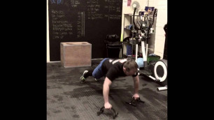 'Walking Press - Chest and Shoulder Exercise'