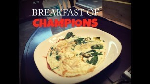 'Breakfast of champions-Morning motivation'