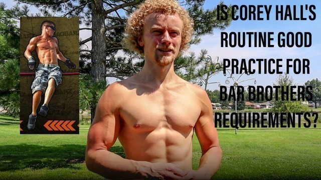 'LUCKY NUMBER 7!!! Trying Corey Hall\'s Intermediate Bar Brothers Routine'