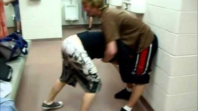 'Alan Long vs Corey Hall (Boys Locker Room)'