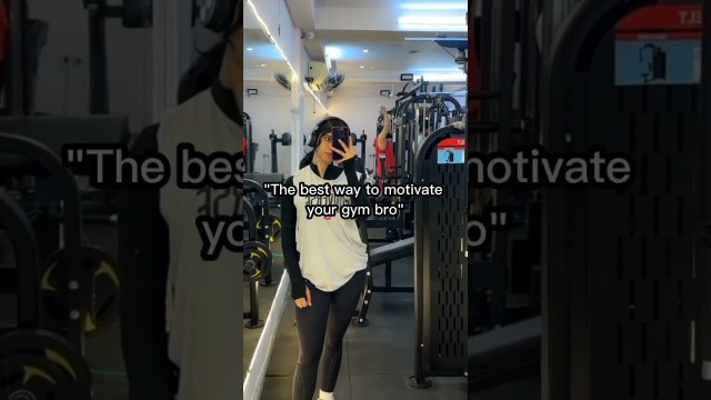 'let\'s motivate our gymbros ✨️ #gymlife #trending #gym #youtubeshorts #fitness #shortvideo #shorts'