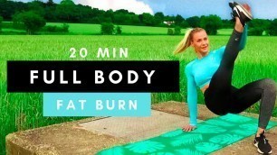 '20 Minute Full Body Hiit Workout // At Home No Equipment // 28 Day Challenge Day 24'
