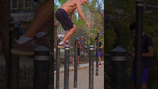 'Flippin #calisthenics #workout #motivate #routine #strength #austin #crazy #dailyroutine #shorts'