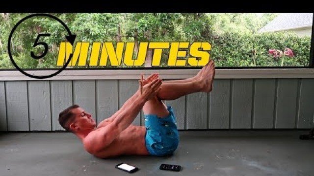 '5 minute ab routine'