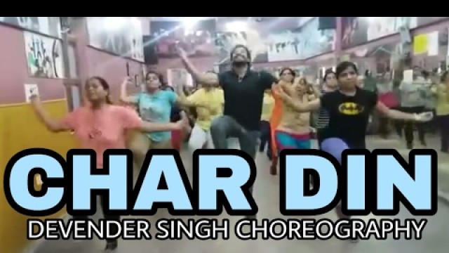 'Char din || Punjabi song || Bhangra choreography || by ANEW fitness centre and dance academy'