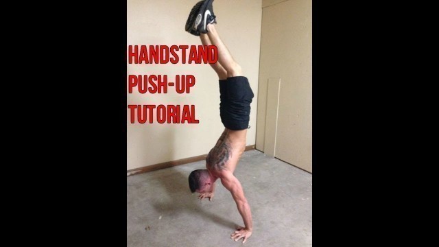 'Handstand Push Up by Corey Hall Fitness'