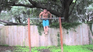 'Corey Hall doing 25 Muscle ups in a row!'