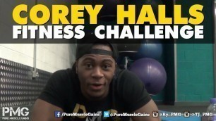 'Corey Hall\'s 2014 Fitness Challenge - 7:08 Minutes | Muscle Ups, Dips, Push ups, Pull ups'