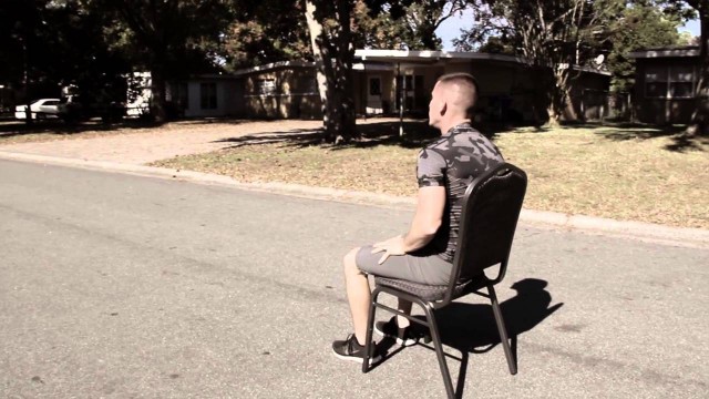 'Crazy chair trick by Corey Hall'