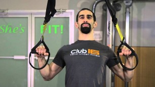 'TRX High Row - GlobalTV Fitness Tips brought to you by Club16 Trevor Linden Fitness'