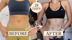 'I TRIED CHLOE TING\'S 28 DAY SUMMER SHRED CHALLENGE (Transformation Results)'