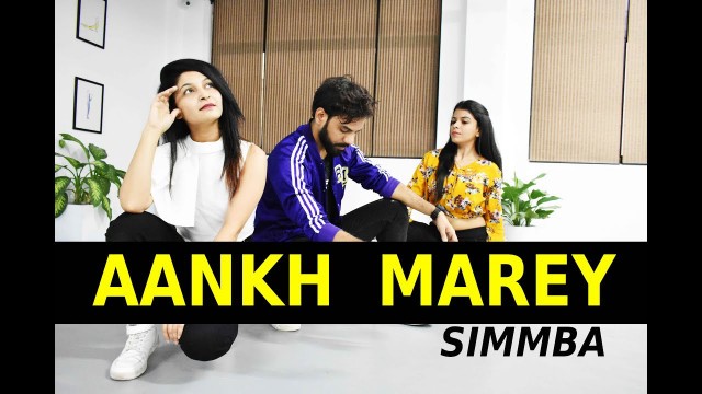 'Aankh Marey Bollywood Dance Cover | Aankh Marey Dance Choreography | FITNESS DANCE With RAHUL'