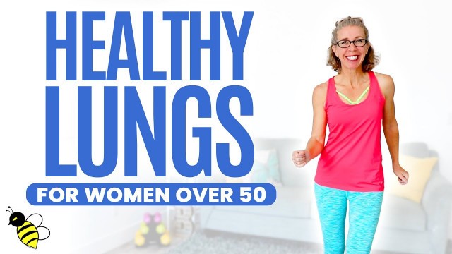 30 Minute HEALTHY LUNGS Walking Workout for Women over 50 ⚡️ Pahla B Fitness