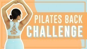3-Minute Killer Back Toning Workout | POP Pilates Song Challenge!