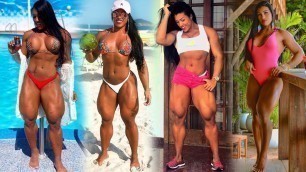 'Alessandra Alves - Black Fitness Model Workout Motivation 2020 
