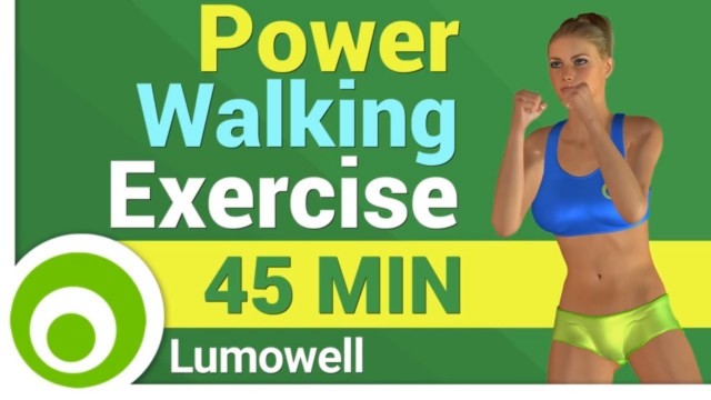 'Power Walking Exercise at Home - 3 Miles'