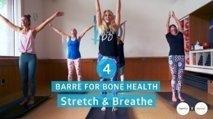 'AlgaeCal x Barre3 - Barre for Bone Health Video 4 – Stretch and Breathe'