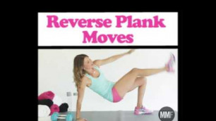 'Reverse Planks Workout To Flatten Belly IG'