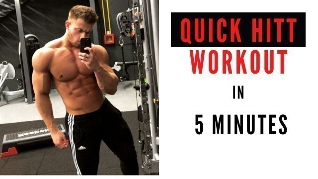 HITT Workout to Take To The Next Level (ONLY 5 MINUTES)